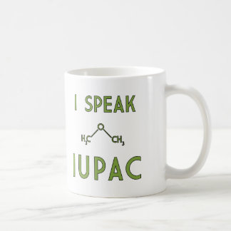 Mug Je parle IUPAC