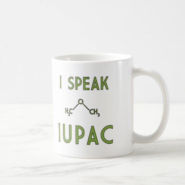 Mug Je parle IUPAC (Droite)
