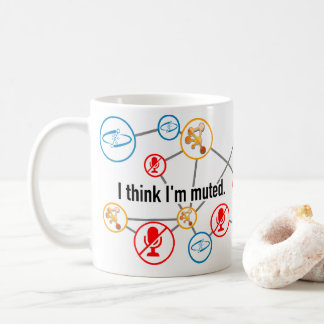 Mug Je pense que je suis muet