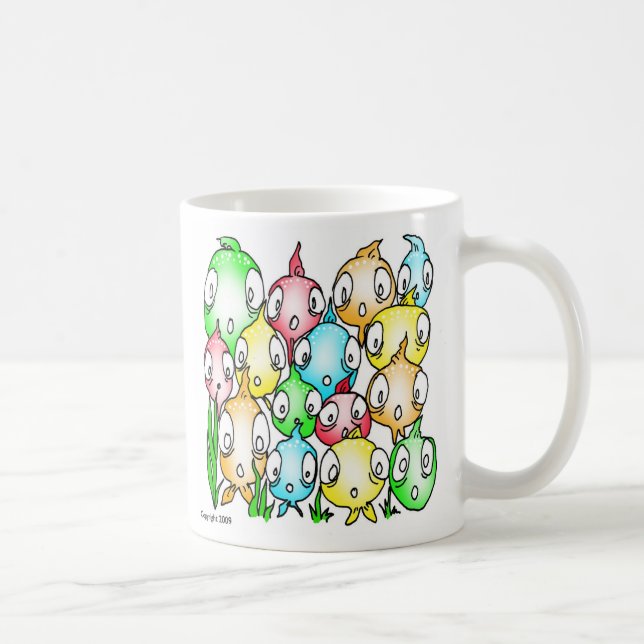 Mug Je pense que nous avons besoin d'un plus grand (Droite)