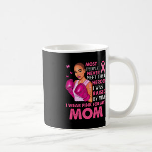 Mug Je Porte Des Rose Pour Ma Mère Sensibilisation Au