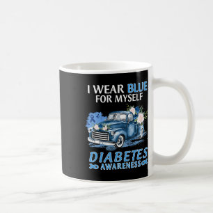 Mug Je Porte Du Bleu Pour Moi, Camion De Sensibilisati