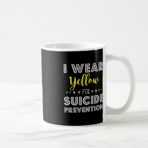 Mug Je Porte Du Jaune Pour Le Sujet De Sensibilisation