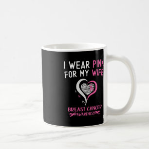 Mug Je Porte Du Rose Pour Ma Femme Sensibilisation Au