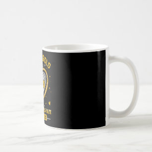 Mug Je porte du ruban doré pour la sensibilisation à l