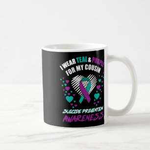 Mug Je Porte Du Tealand Purple Pour Mon Cousin Suicide