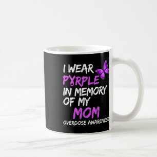 Mug Je Porte Du Violet En Mémoire De Ma Mère Surdose D