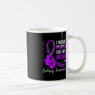 Mug Je Porte Du Violet Pour Mon Frère Sensibilisation