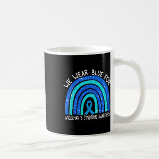 Mug Je porte le bleu pour le syndrome d'Angelman Blue