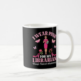 Mug Je Porte Le Rose Pour Mon Bibliothécaire Académie