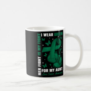 Mug Je Porte Le Vert Pour Ma Tante Sensibilisation Au