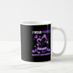 Mug Je Porte Le Violet En Mémoire De Ma Tante Pancréat
