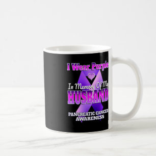 Mug Je Porte Le Violet En Mémoire De Mon Mari Pancréat