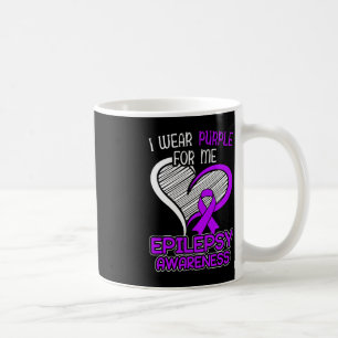 Mug Je Porte Le Violet Pour Moi Epileptique Séizure Ep