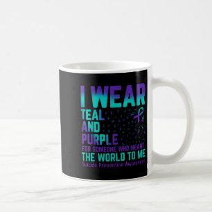 Mug Je Porte Turquoise Et Violette Semaine De Préventi