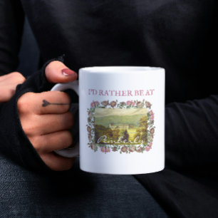 Mug Je préférerais être chez Pemberly Jane Austen Vint