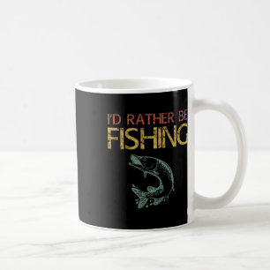 Mug Je préférerais être pêcheur chemise pêcheur 1