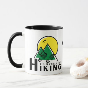 Mug Je Préférerais Être Randonnée