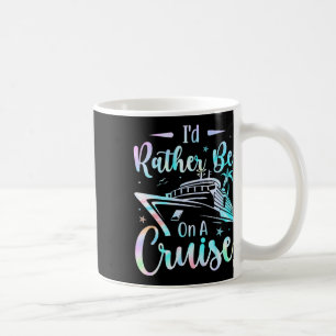 Mug Je Préférerais Être Sur Une Famille De Croisières