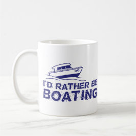 Mug Je préférerais faire du bateau