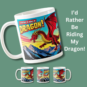 Mug Je Préférerais Monter Mon Dragon