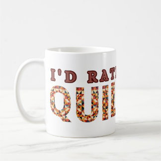 Mug Je Préférerais Plaire À Quilting - Louveur À Quilt