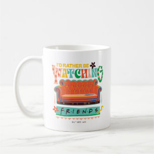 Mug Je préférerais regarder FRIENDS™ Graphique vibrant