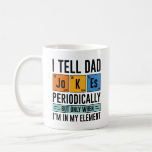Mug Je raconte des blagues de papa périodiquement