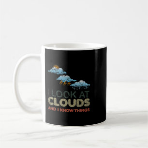 Mug Je Regarde Les Nuages Drôle Météorologie Météorolo