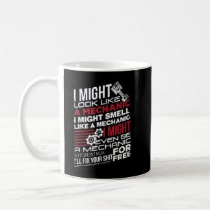 Mug Je ressemble peut-être à un mécanicien Papa mécani