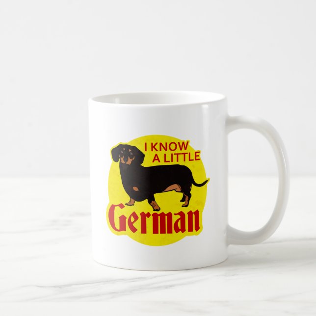Mug Je sais allemand (Droite)
