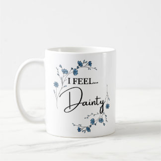 Mug Je Sens Dainty mignon floral