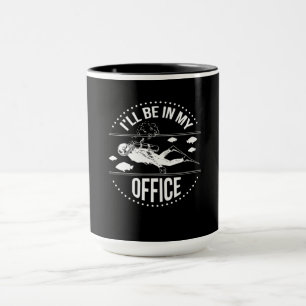 Mug Je serai dans mon bureau Diving The Ocean Gift