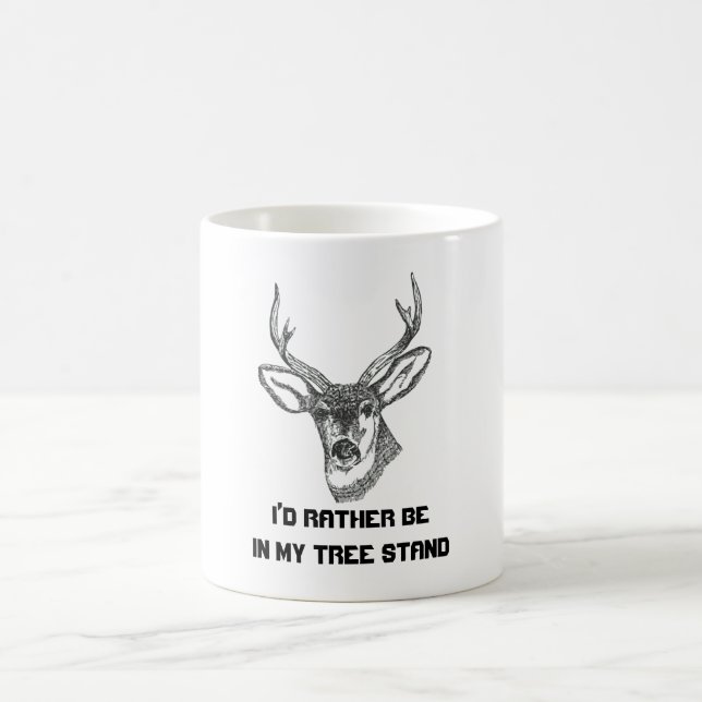 Mug Je serais plutôt dans mon support d'arbre (Centre)