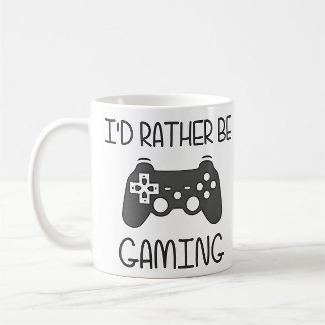 Mug Je serais plutôt le jeu visuel (Gauche)