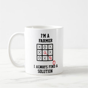 Mug Je Suis Agriculteur Je Trouve Toujours Une Solutio