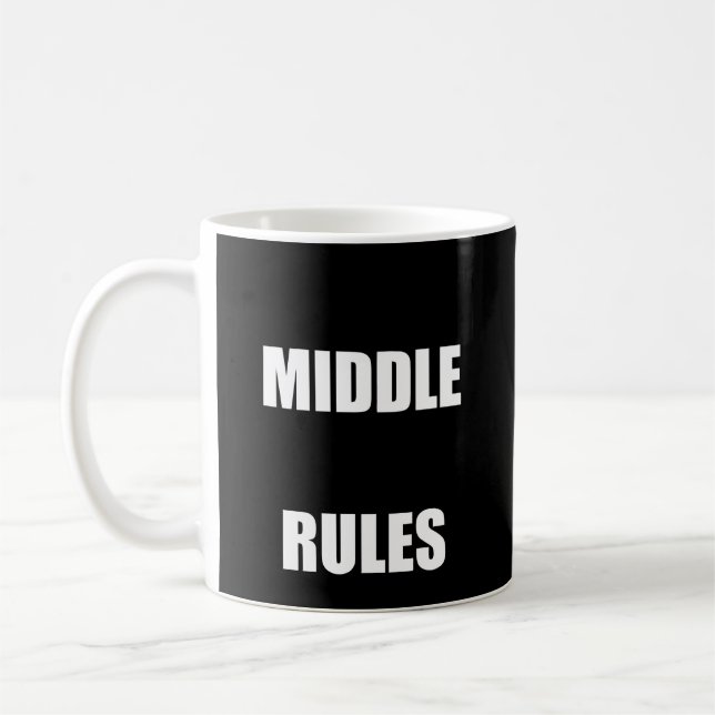 Mug Je Suis Au Milieu, La Raison Pour Laquelle Nous Av (Gauche)