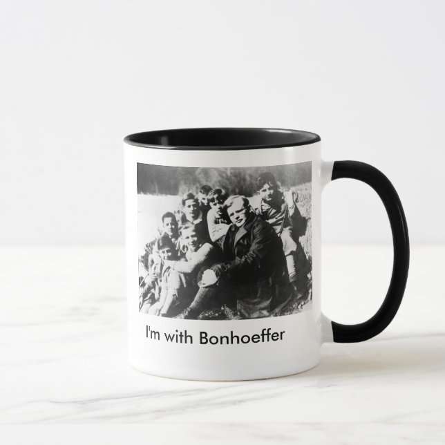 Mug Je suis avec Bonhoeffer (Droite)