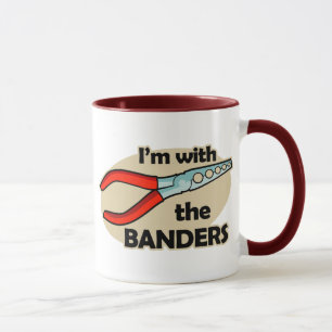 Mug Je suis avec le Banders