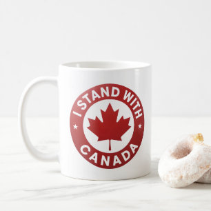 Mug Je suis avec le Canada