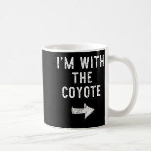 Mug Je suis avec le costume de couple drôle d'Hallowee