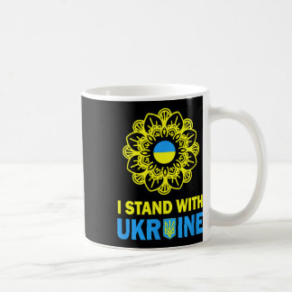 Mug Je suis avec l'Ukraine Soutien Ukraine Tournesol S