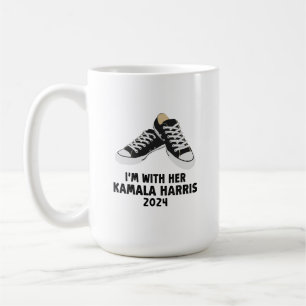 Mug Je suis avec sa Kamala Harris Soutien Kamala Harri
