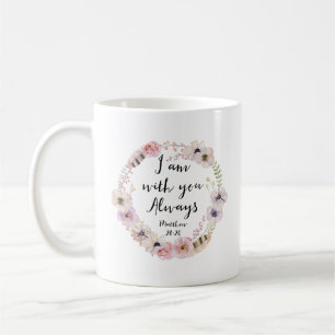 Mug Je suis avec vous toujours 28:20 de Matthew