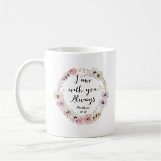Mug Je suis avec vous toujours 28:20 de Matthew