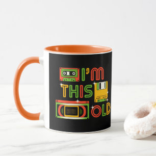 Mug Je suis cette vieille technologie de reto