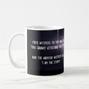 Mug "Je suis citation de la tempête" et tempête de