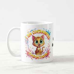 Mug Je suis contaminé par le mème du chat japonais irr