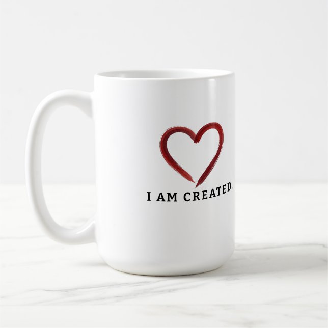 Mug Je Suis Créé (Gauche)