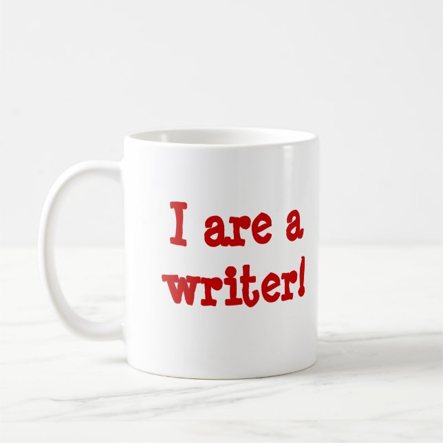 Mug Je suis écrivain ! (Gauche)